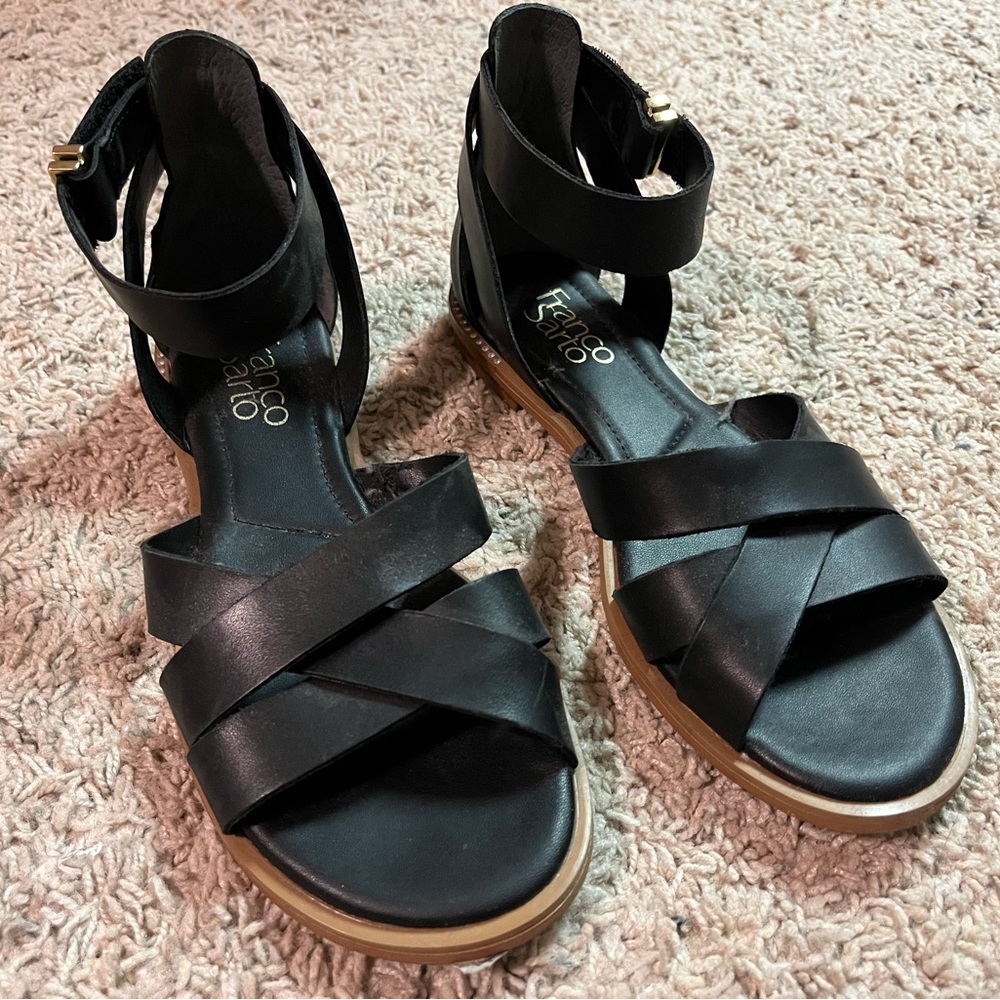 Black sandals